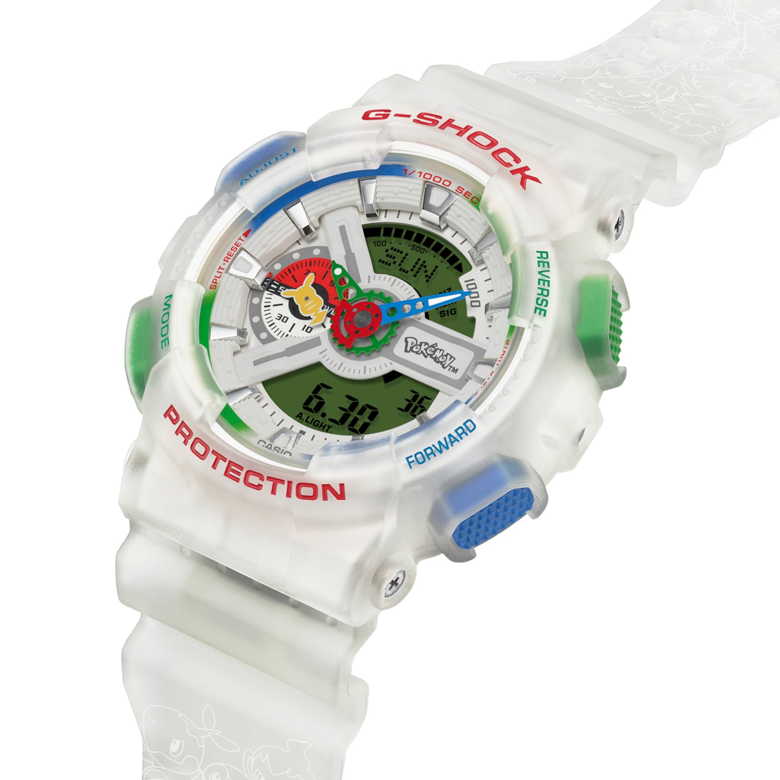 Casio G-SHOCK X Pokemon Collaboration GA-110PKM Mens Watch