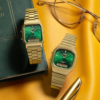 Casio Vintage 39mm Unisex Watch Green Casio Vintage 39mm Unisex Watch Green
