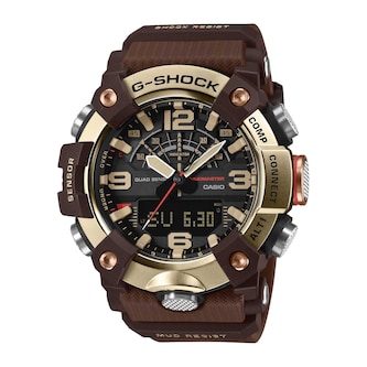 Casio G- SHOCK Master of G-Land Mudmaster 55.4mm X 51.3mm Watch Brown