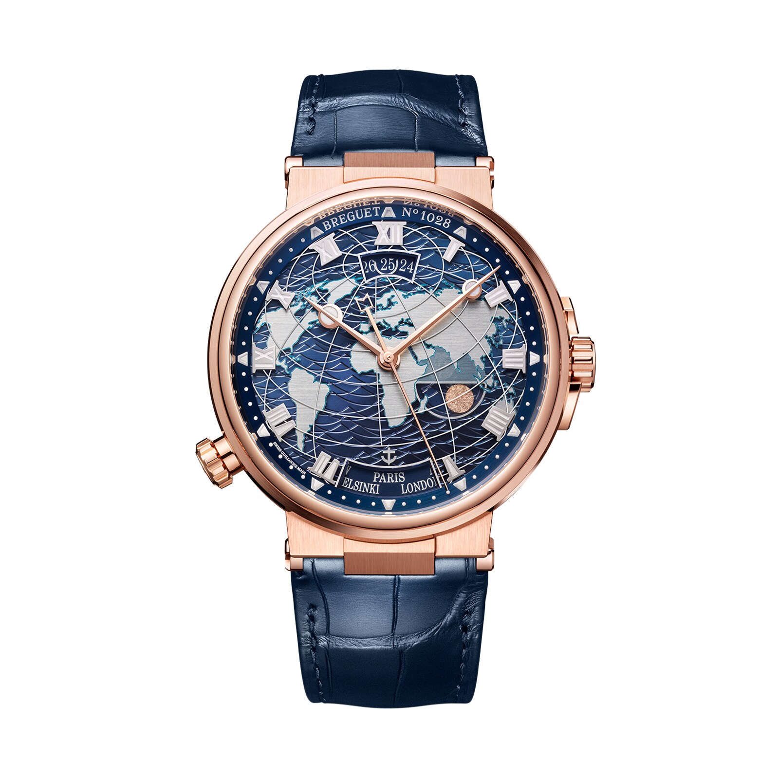 Breguet Marine Hora Mundi Automatic 44mm 5557BR/YS/9WV
