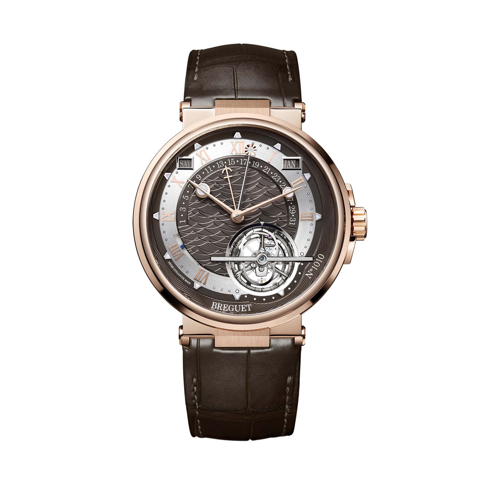 Breguet Marine Equation of Time Perpetual Tourbillon 44mm 5887BR/G2/9WV
