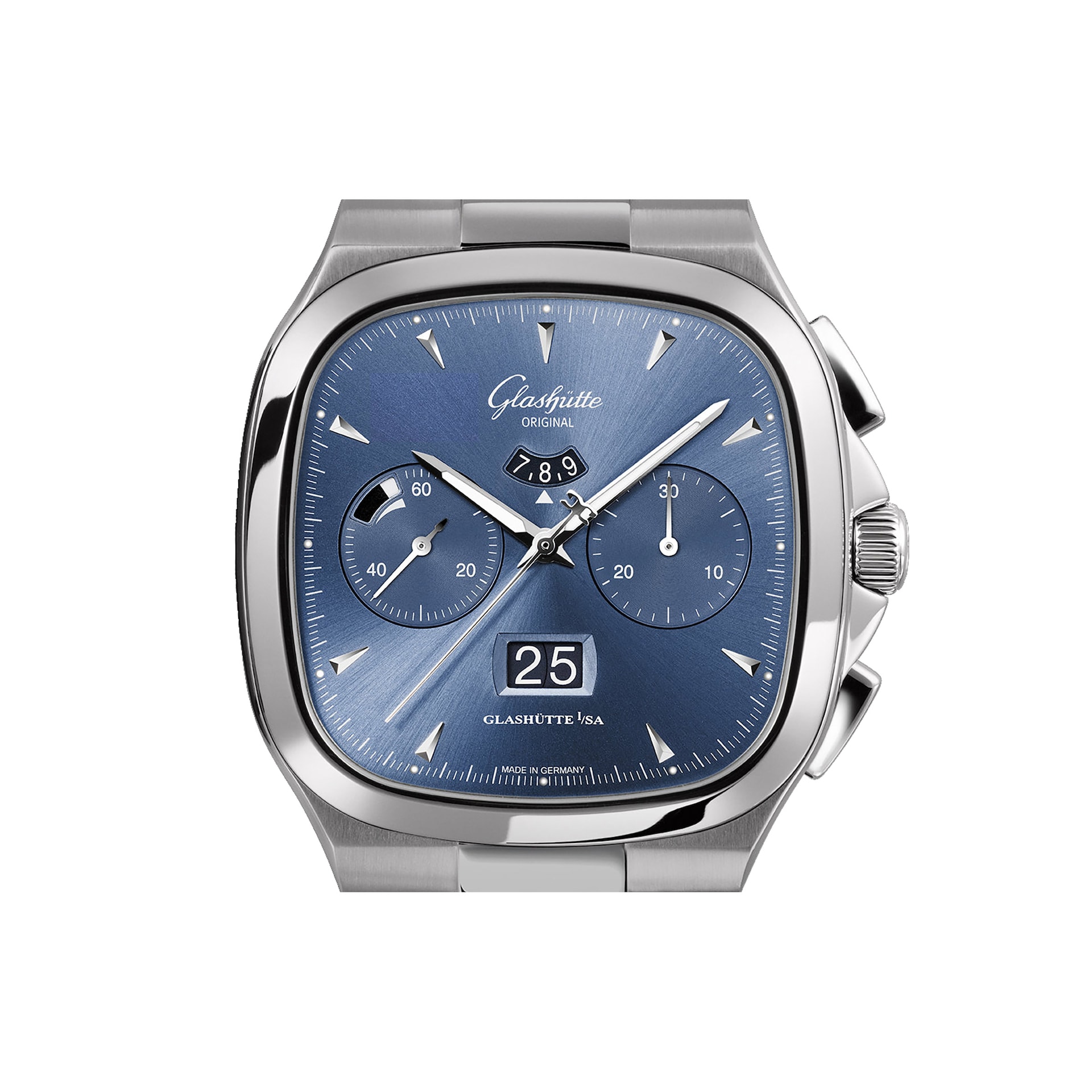Glashutte Original Seventies Chronograph Panorama Date Mens Watch Glashutte Original Seventies Chronograph Panorama Date Mens Watch