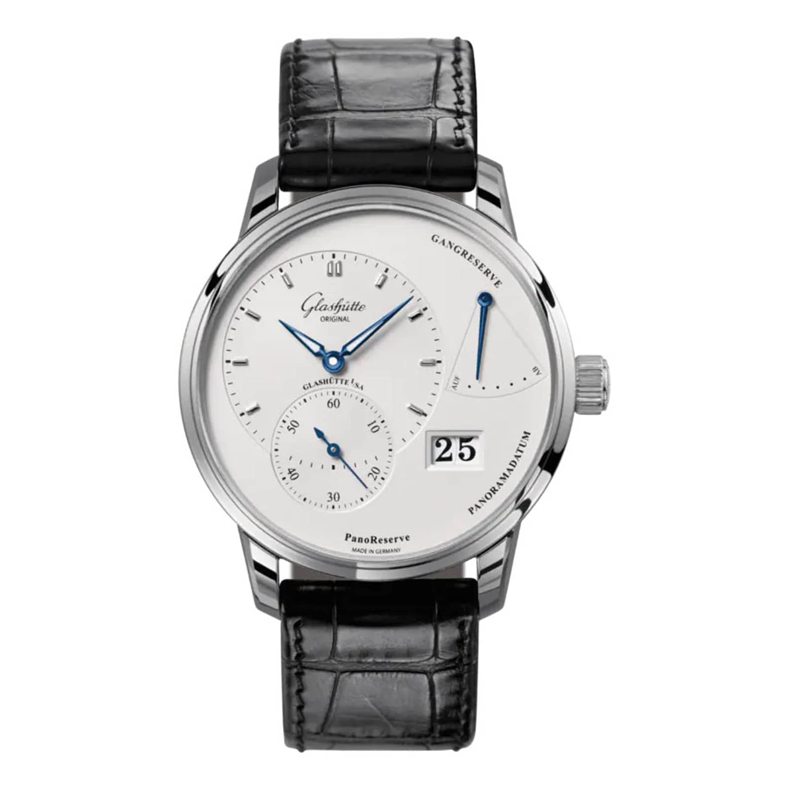 Glashutte Original PanoReserve 40mm Mens Watch White