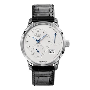 Glashutte Original PanoReserve 40mm Mens Watch White