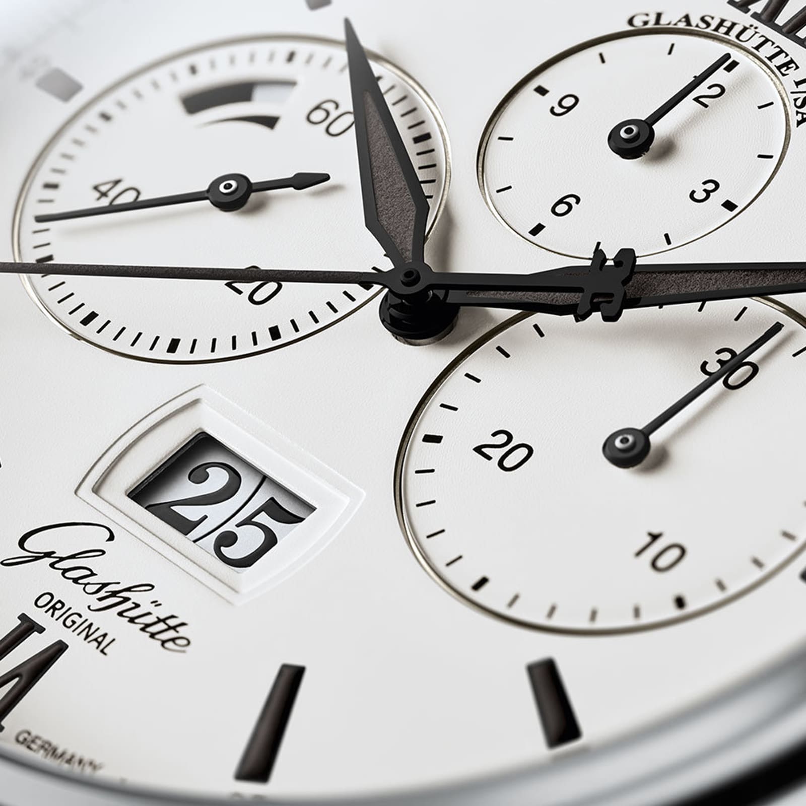 Glashutte Original Senator Chronograph Panorama Date Mens Watch Glashutte Original Senator Chronograph Panorama Date Mens Watch
