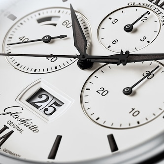 Glashutte Original Senator Chronograph Panorama Date Mens Watch