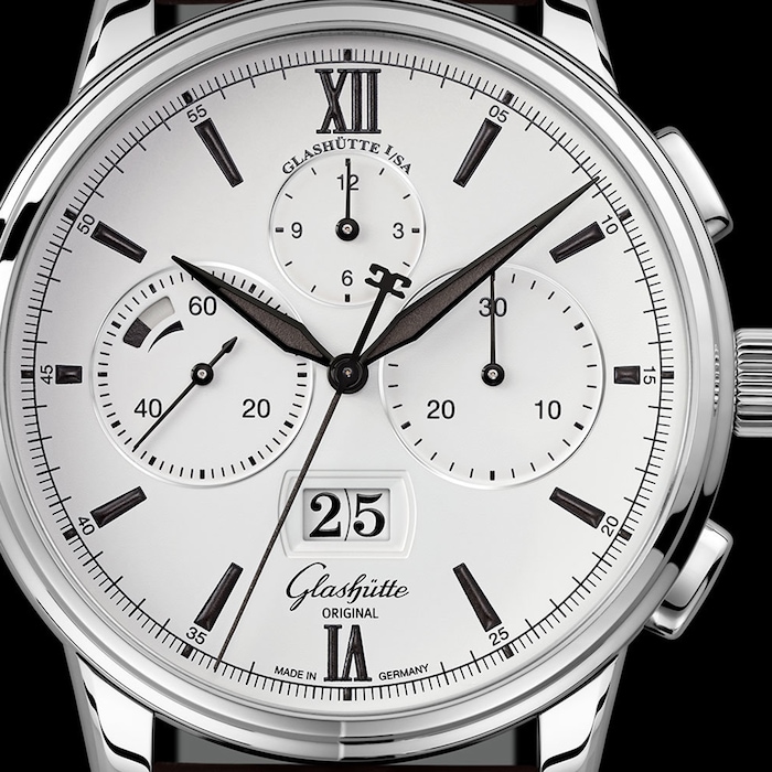 Glashutte Original Senator Chronograph Panorama Date Mens Watch