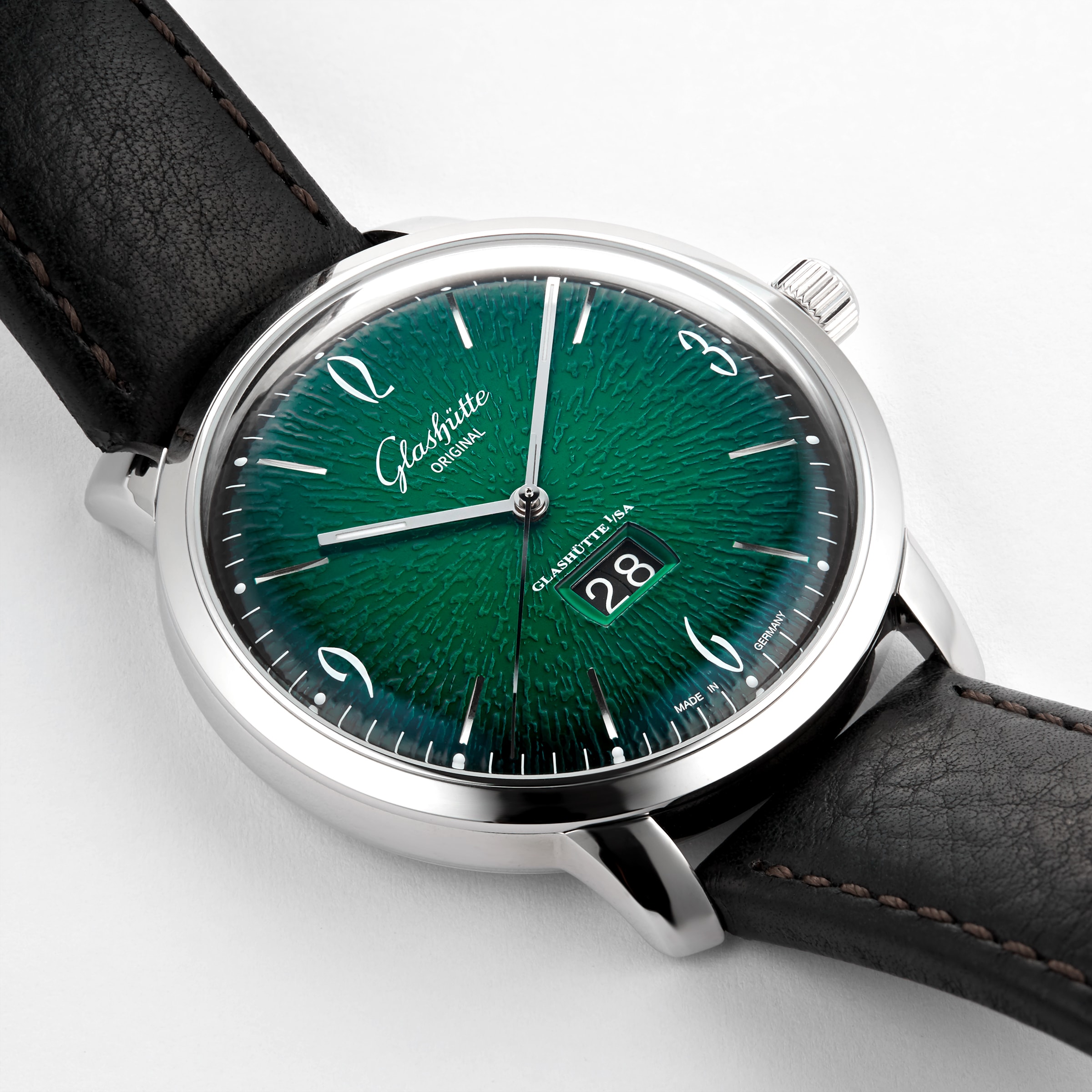 Glashutte sixties clearance panorama date green