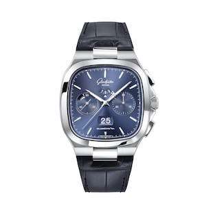 Glashutte Original Seventies Chronograph Panorama Date 40mm Mens Watch