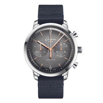 Glashutte Original Vintage Sixties Chronograph Annual Edition 42mm Mens Watch Grey Glashutte Original Vintage Sixties Chronograph Annual Edition 42mm Mens Watch Grey