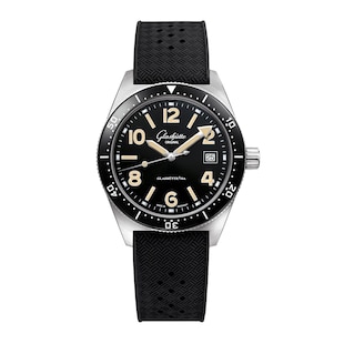 Glashutte Original SeaQ 39.5mm Mens Watch Black