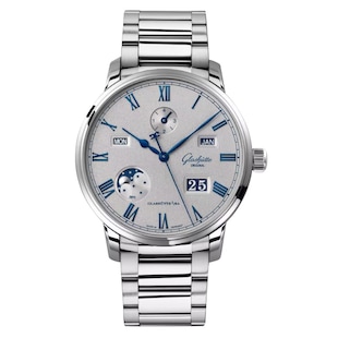 Glashutte Original Senator Excellence Perpetual Calendar 42mm Mens Watch Grey
