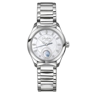 Glashutte Original Serenade Luna 32.5mm Ladies Watch Mother Of Pearl