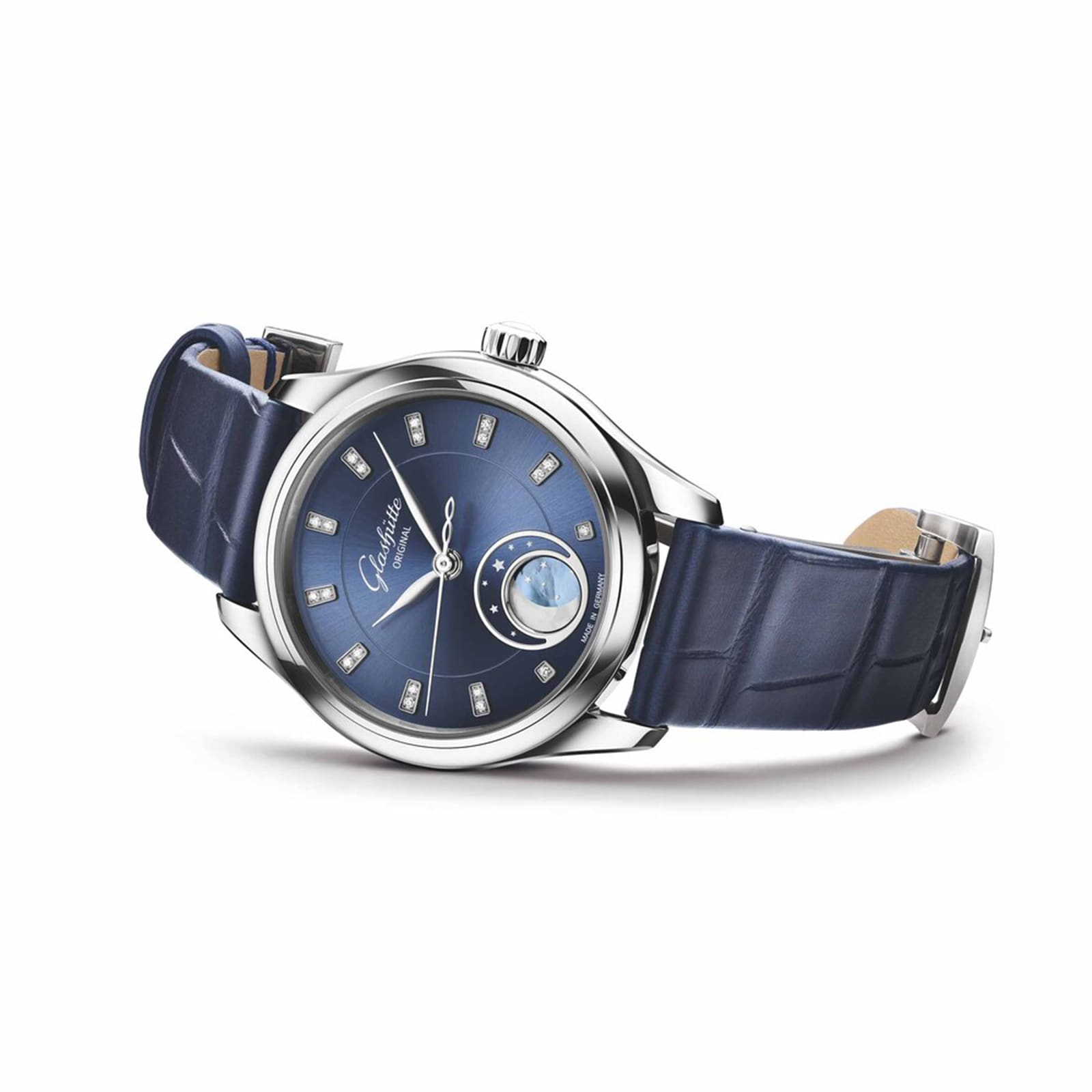 Glashutte Original Serenade Luna 32.5mm Ladies Watch Blue