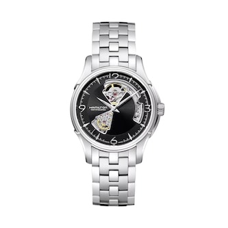 Hamilton Jazzmaster Open Heart Automatic 40mm Mens Watch Black