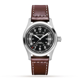 Hamilton Khaki Field Auto 38mm Mens Watch Black