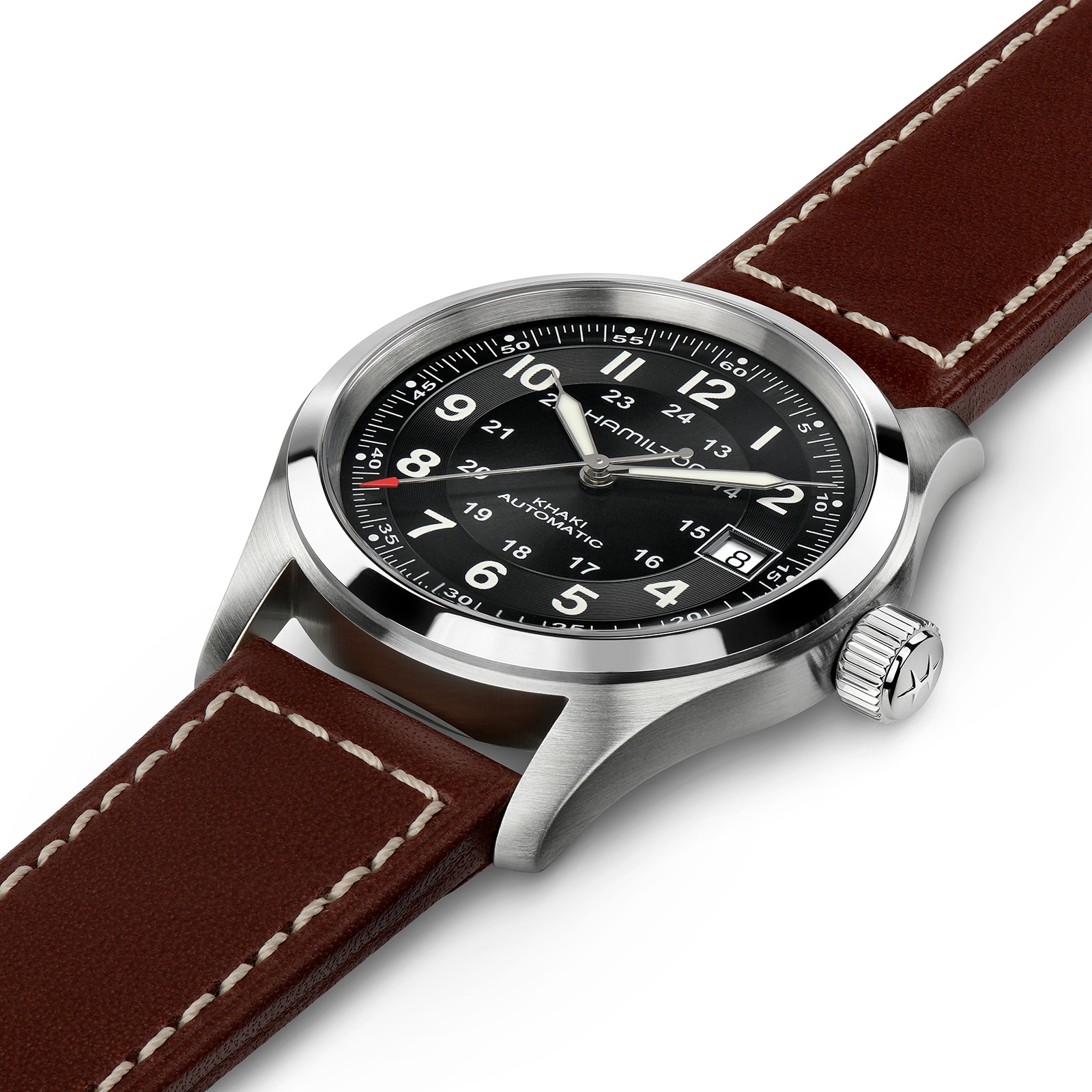 Khaki field best sale automatic 38mm