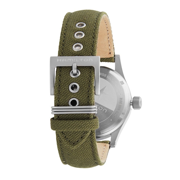 Hamilton Khaki Field Mechanical 38mm Mens Watch Green