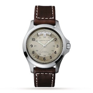 Hamilton Khaki Field King Auto 40mm Mens Watch Champagne