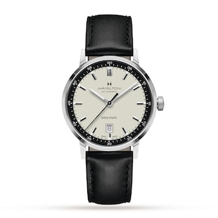 Hamilton American Classic Intra-matic Auto 40mm Mens Watch Cream