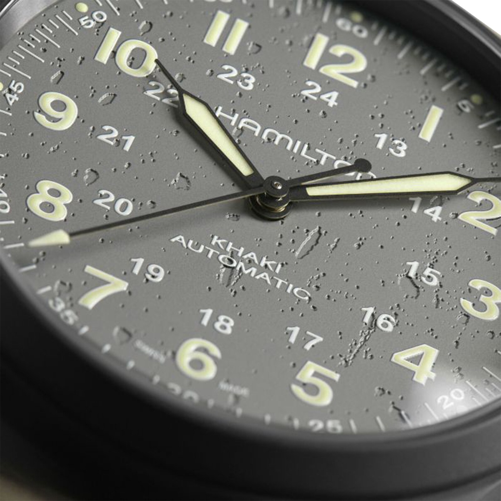 Hamilton Khaki Field Titanium Grey dial Grey Strap 38mm