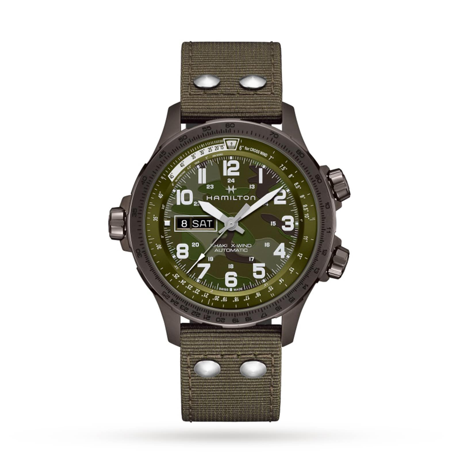 Khaki Aviation X-Wind 45mm Mens Watch