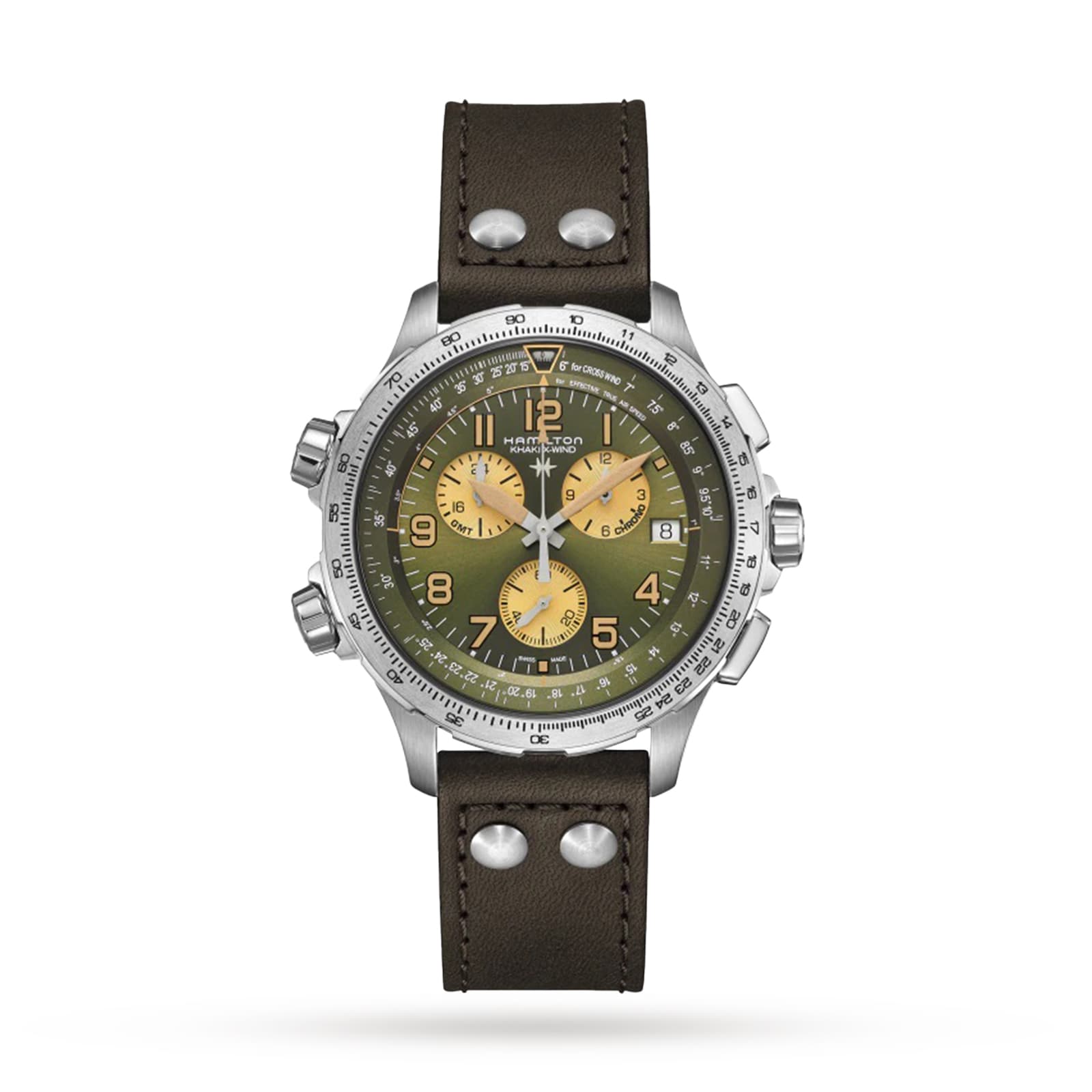 Khaki Aviation X-Wind Chrono 46mm Mens Watch