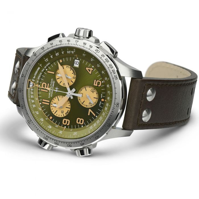 Hamilton Khaki Aviation X-Wind Chrono 46mm Mens Watch