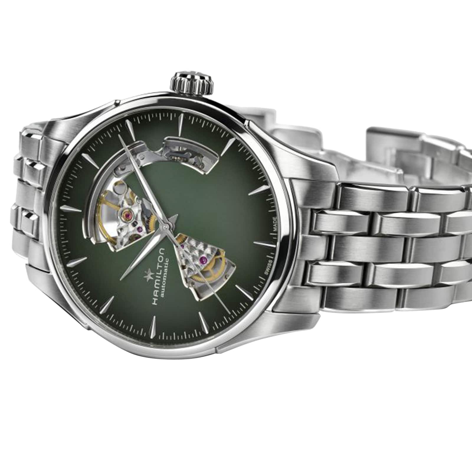 Hamilton Jazzmaster Open Heart 40mm Mens Watch H32675160 Goldsmiths