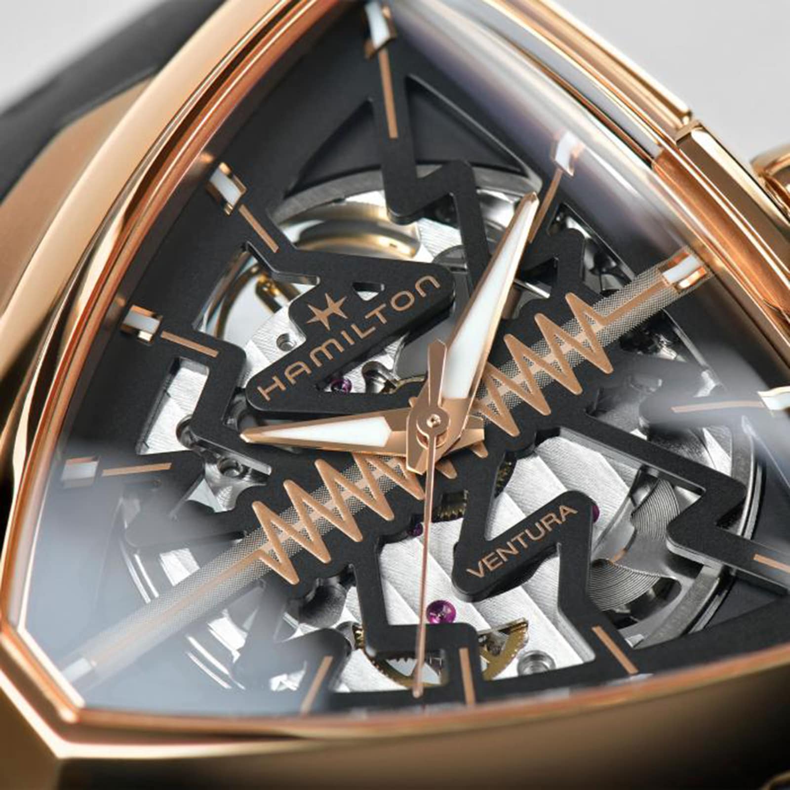 Hamilton Ventura Elvis 80 Skeleton Auto 42.5mm Mens Watch