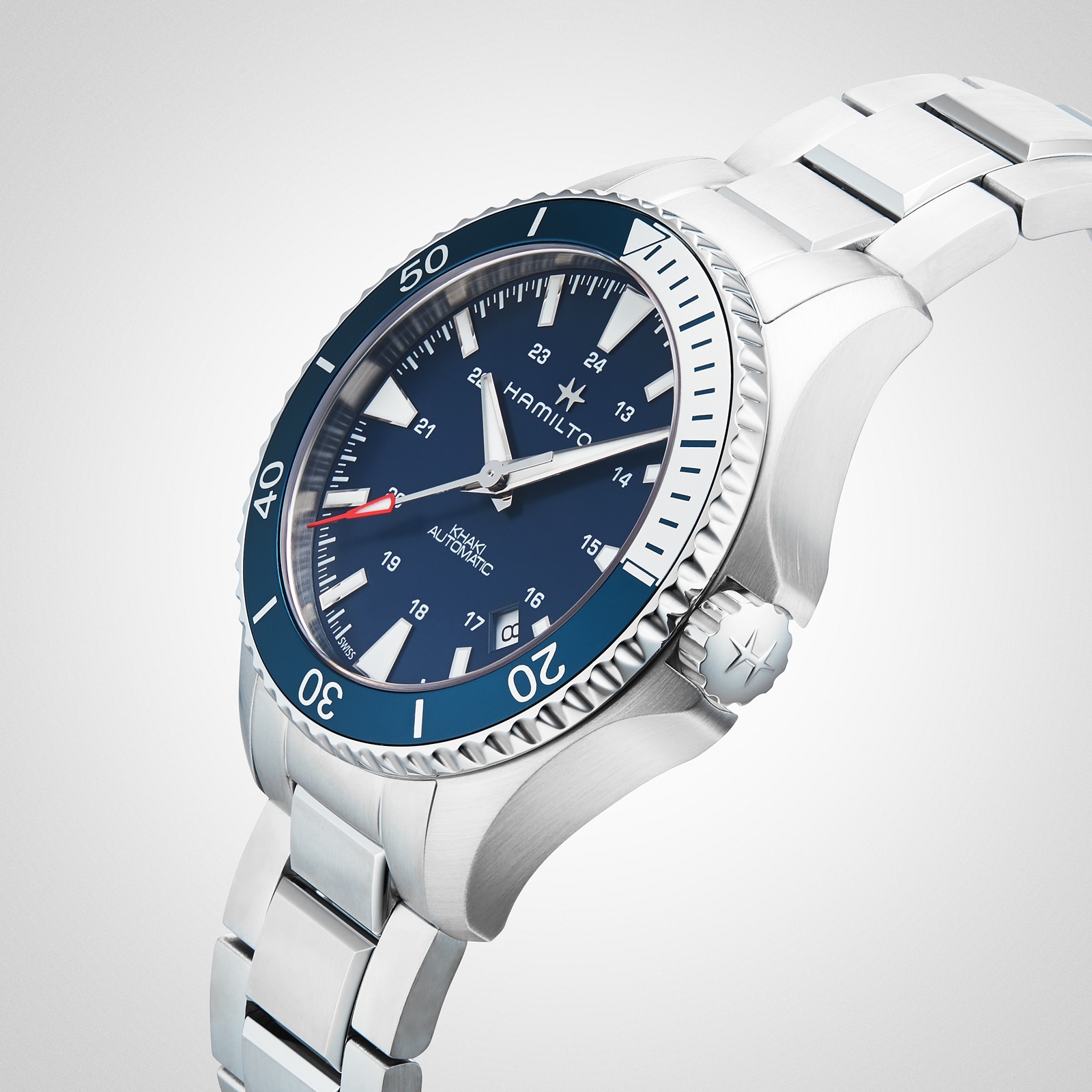 Hamilton navy best sale scuba blue