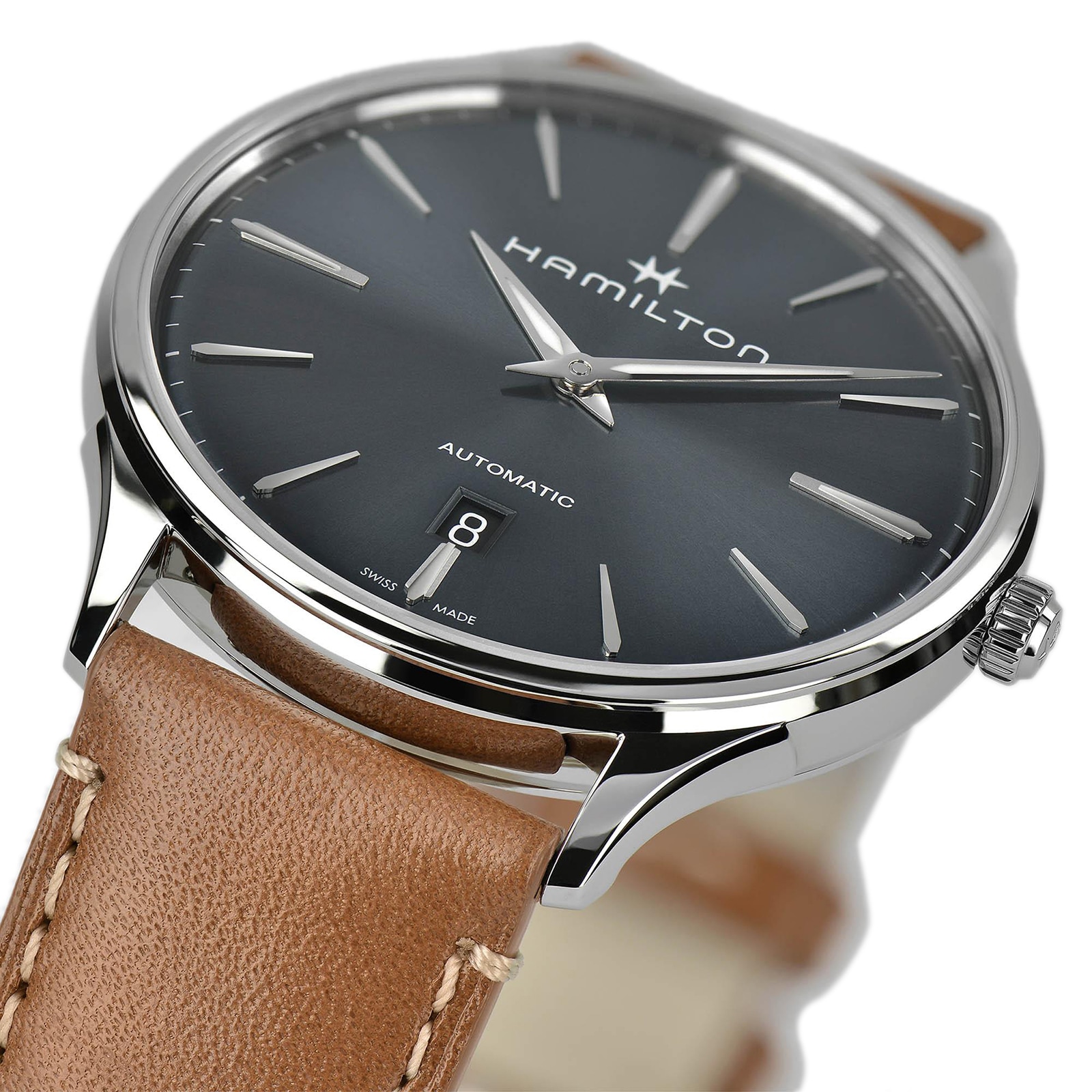 Hamilton JazzMaster Thinline Auto 40mm Mens Watch H38525541 Watches