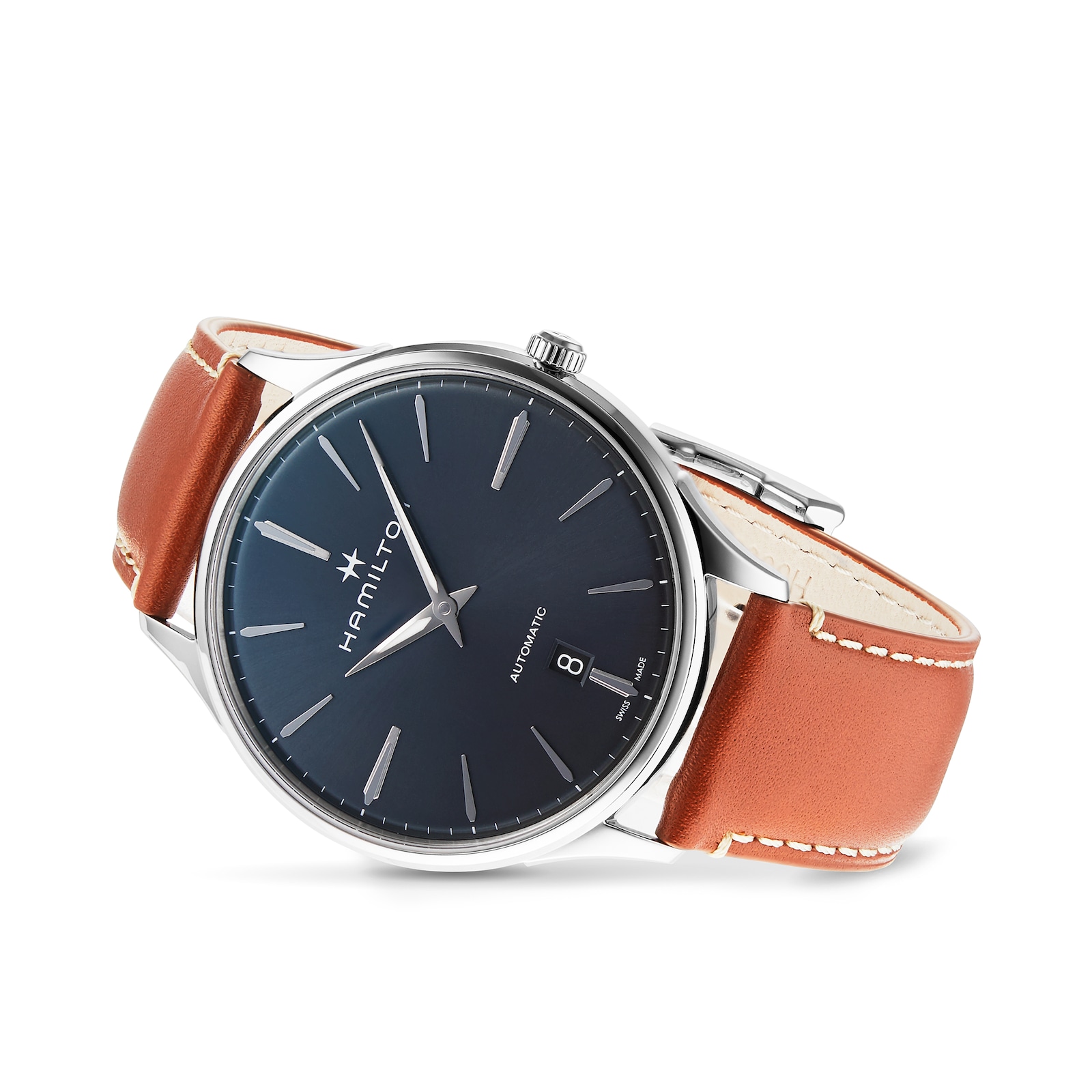 Hamilton JazzMaster Thinline Auto 40mm Mens Watch H38525541 Goldsmiths