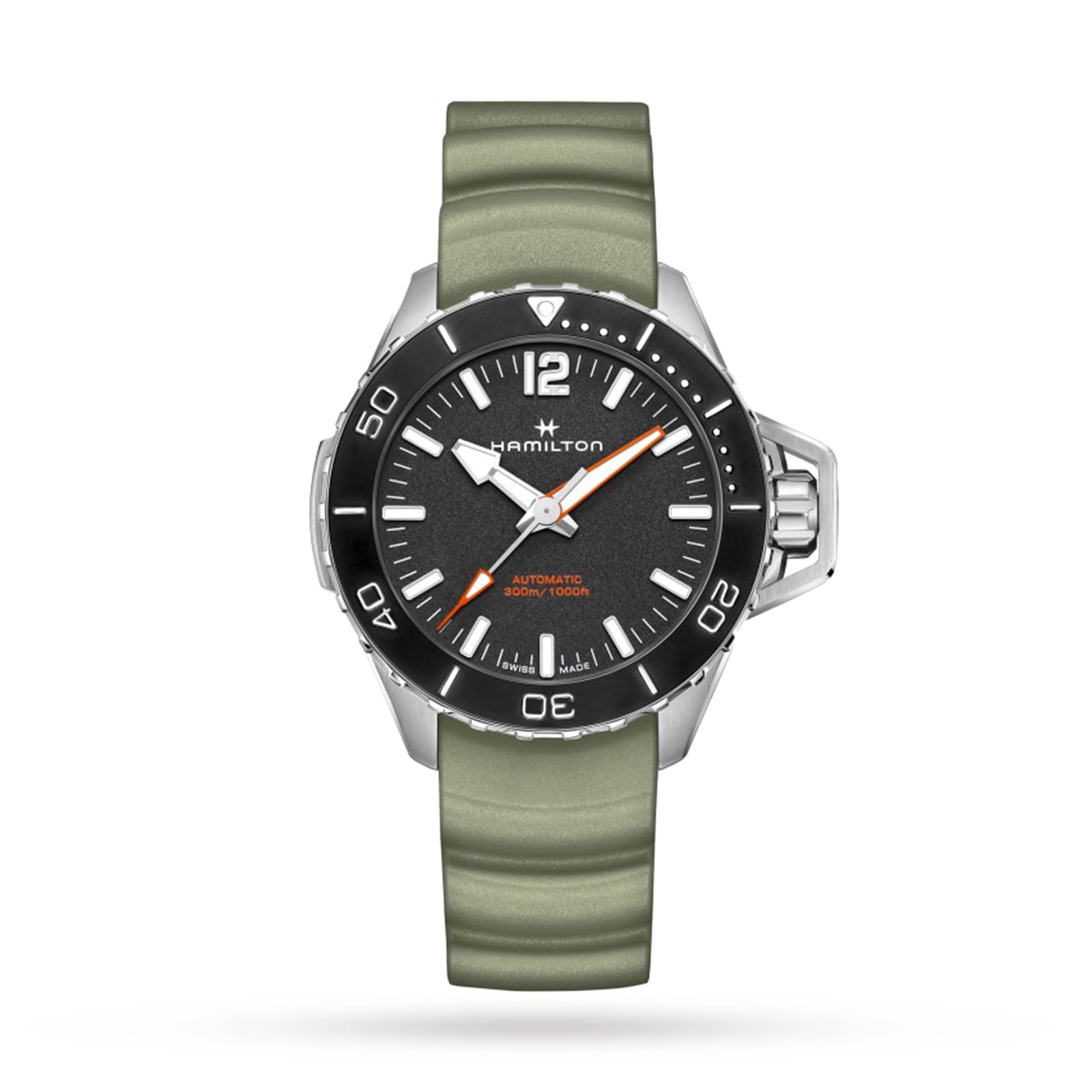 Hamilton Khaki Navy Frogman 46mm Mens Watch H77825331 | Watches Of