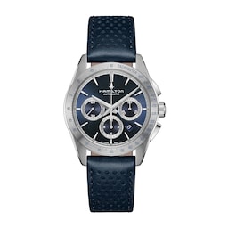 17150378 - Jazzmaster Performer Automatic Chronograph 42mm Mens Watch Blue