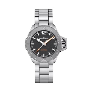 Hamilton Khaki Navy Frogman Automatic 41mm Mens Watch Black