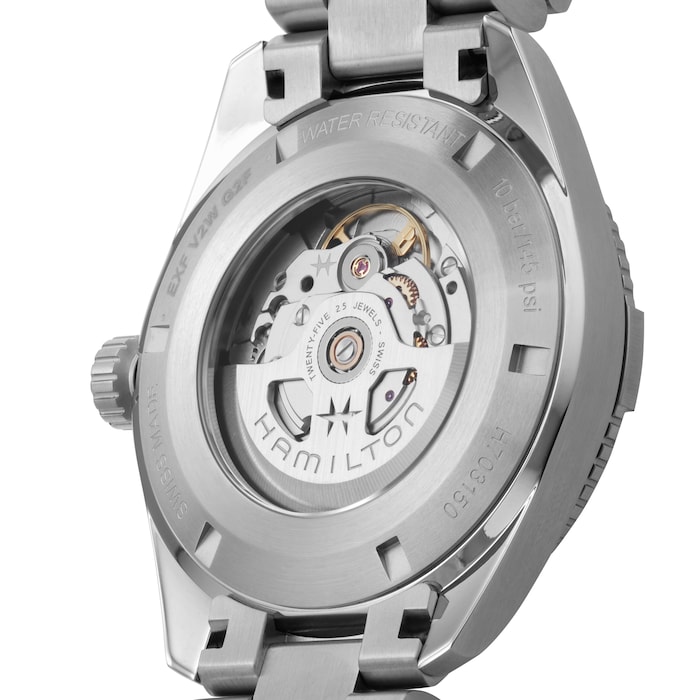 Hamilton Khaki Field Expedition 41mm Mens Watch Black Stainless Steel