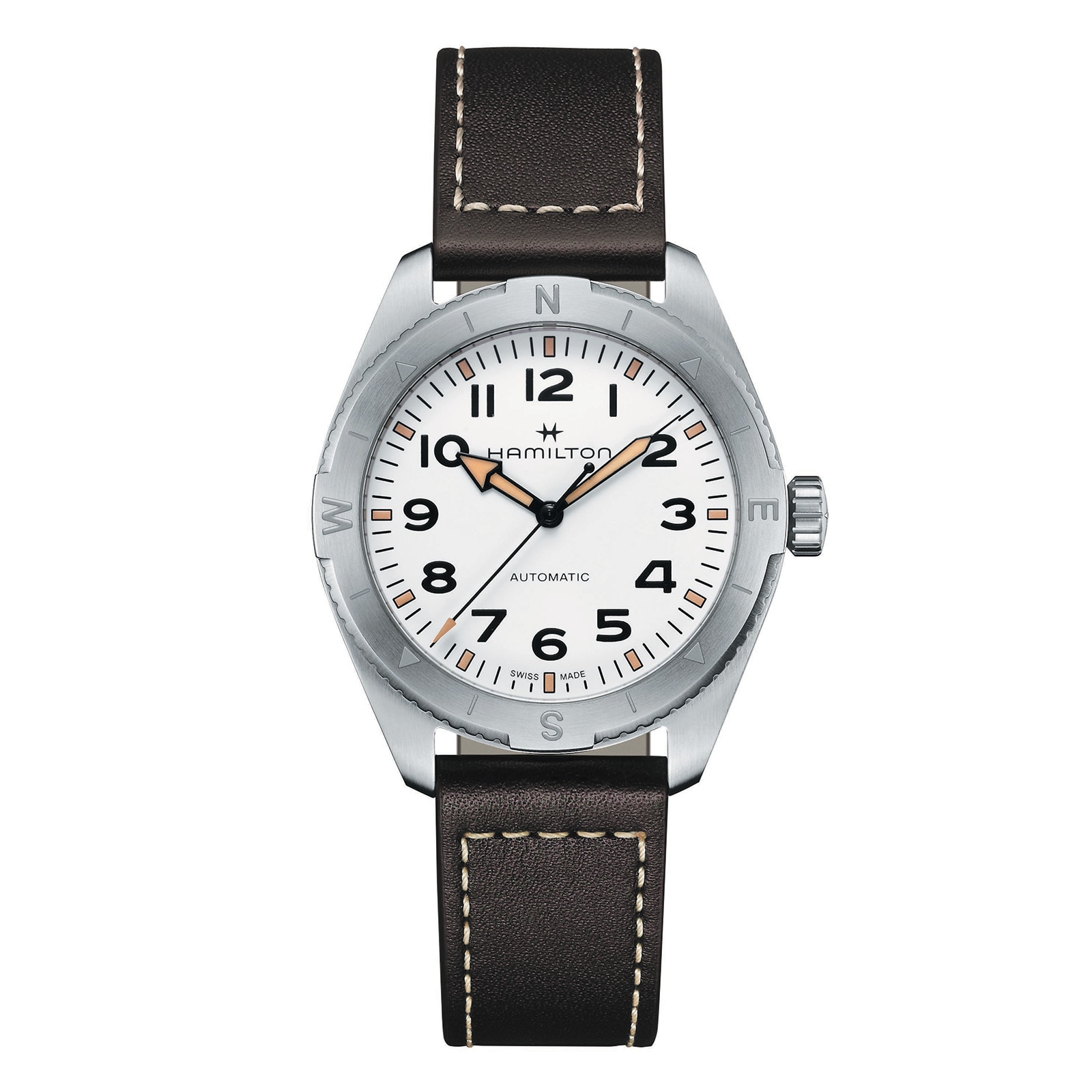 Hamilton Khaki Field Expedition 41mm Mens Watch White Hamilton Khaki Field Expedition 41mm Mens Watch White