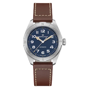 Hamilton Khaki Field Expedition 41mm Mens Watch Blue
