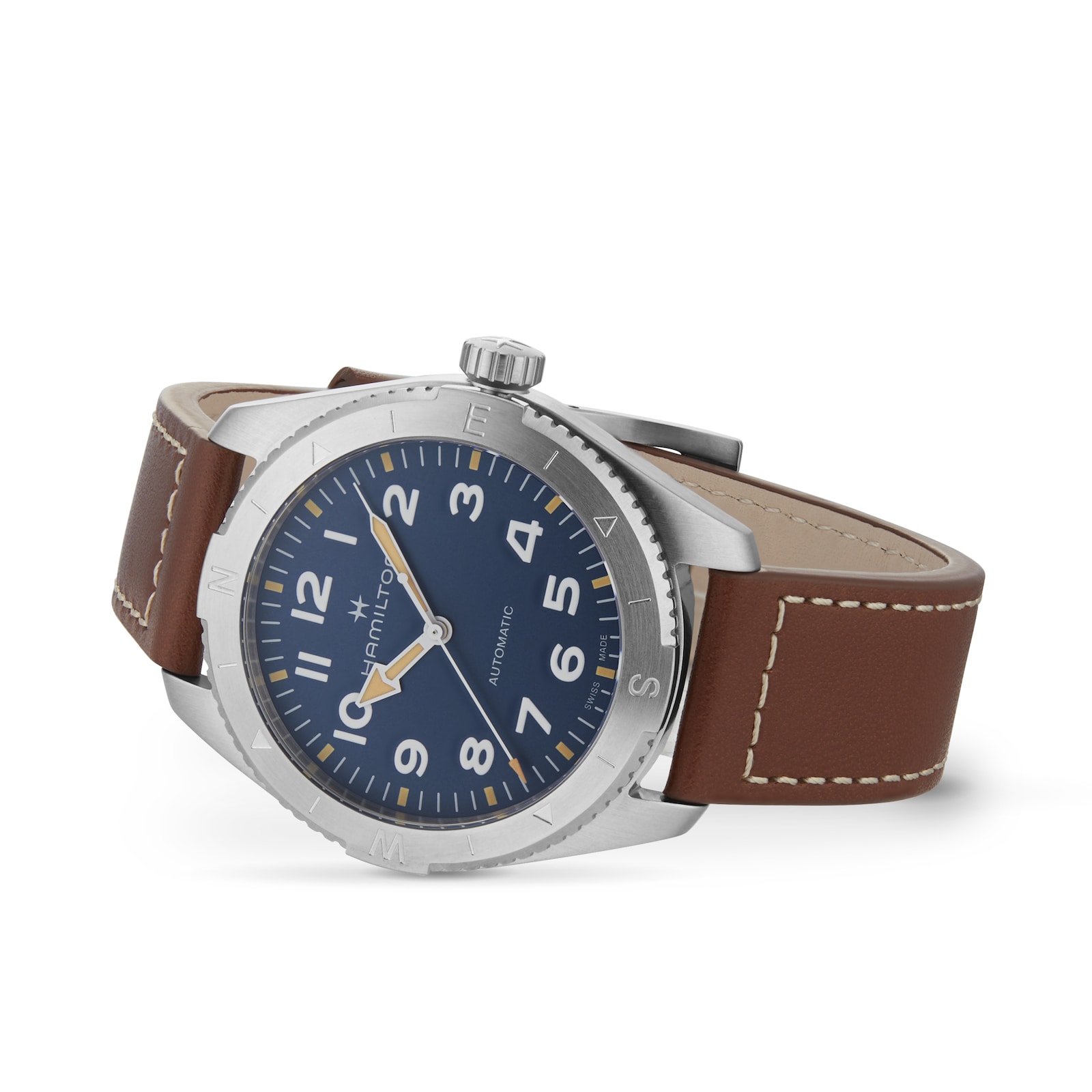 Hamilton Khaki Field Expedition 41mm Mens Watch Blue H70315540 | Goldsmiths