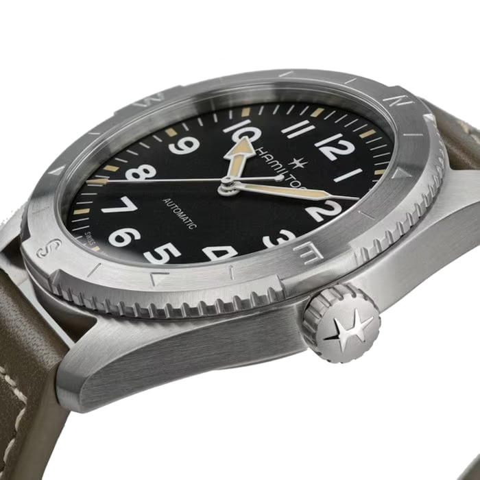 Hamilton Khaki Field Expedition 41mm Mens Watch Black