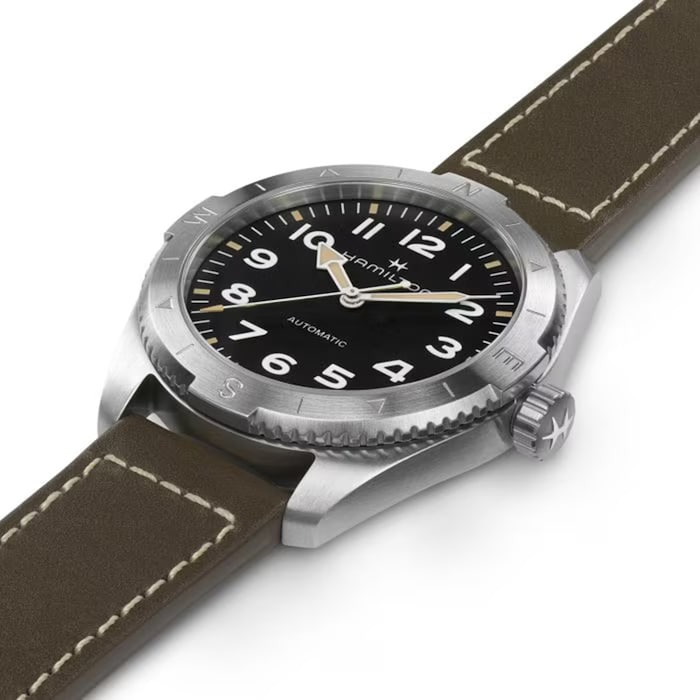 Hamilton Khaki Field Expedition 41mm Mens Watch Black