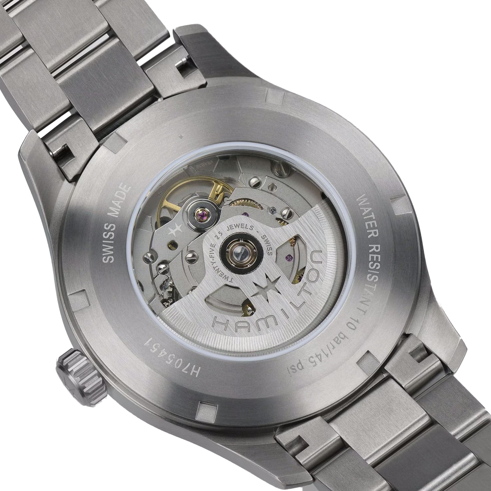 Hamilton Khaki Field Titanium Automatic 42mm Mens Watch Blue Hamilton Khaki Field Titanium Automatic 42mm Mens Watch Blue