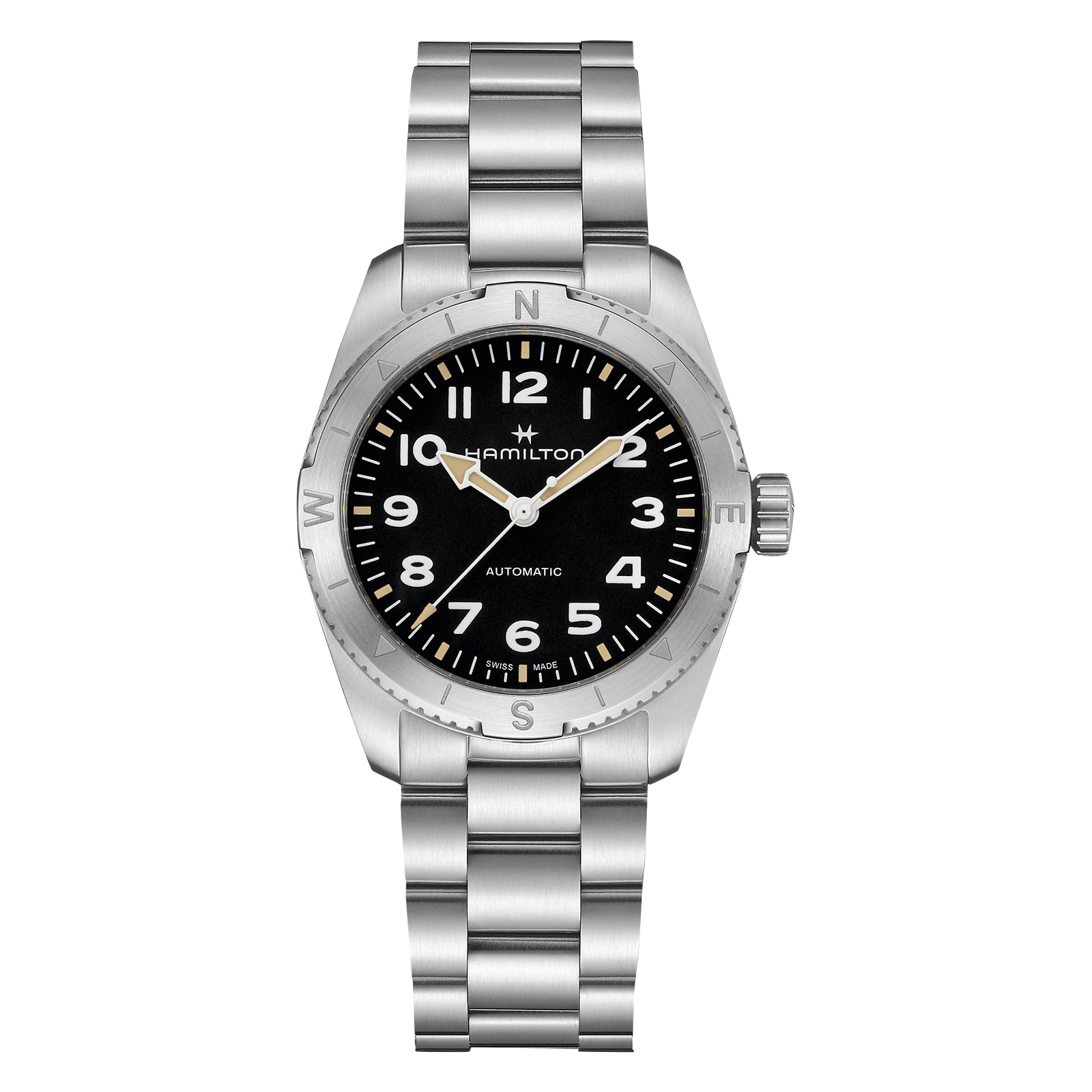 Hamilton Khaki Field Expedition Automatic 37mm Mens Watch Black