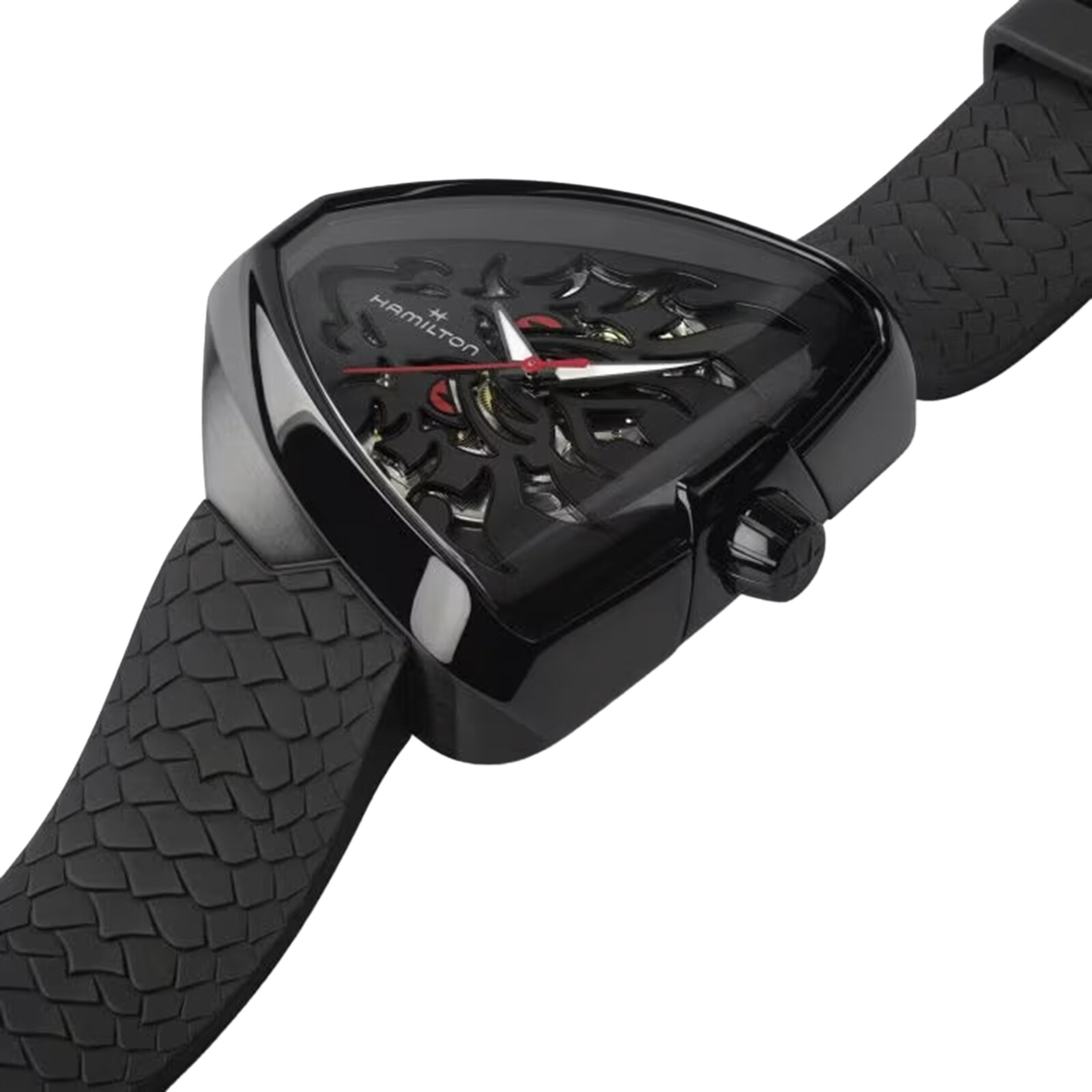 Hamilton Ventura Elvis80 42mm Mens Watch Black Hamilton Ventura Elvis80 42mm Mens Watch Black