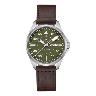 Hamilton Khaki Aviation 42mm Unisex Watch Green