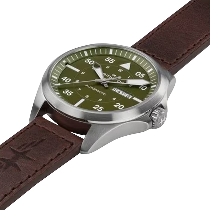 Hamilton Khaki Aviation 42mm Unisex Watch Green