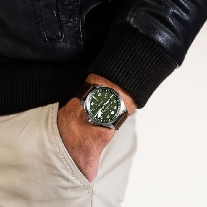 Hamilton Khaki Aviation 42mm Unisex Watch Green