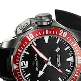 Hamilton Khaki Navy Frogman Titanium Auto 46mm Mens Watch Black