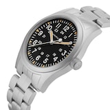 Hamilton Khaki Field Mechanical 42mm Mens Watch Black